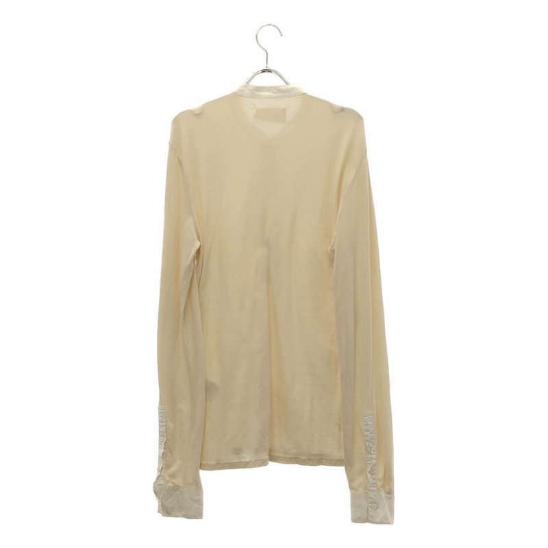 Martin Margiela / マルタンマルジェラ | 2008SS | ヘンリーネック Tシャツ_長袖 28 GC065 | 46 | メンズ