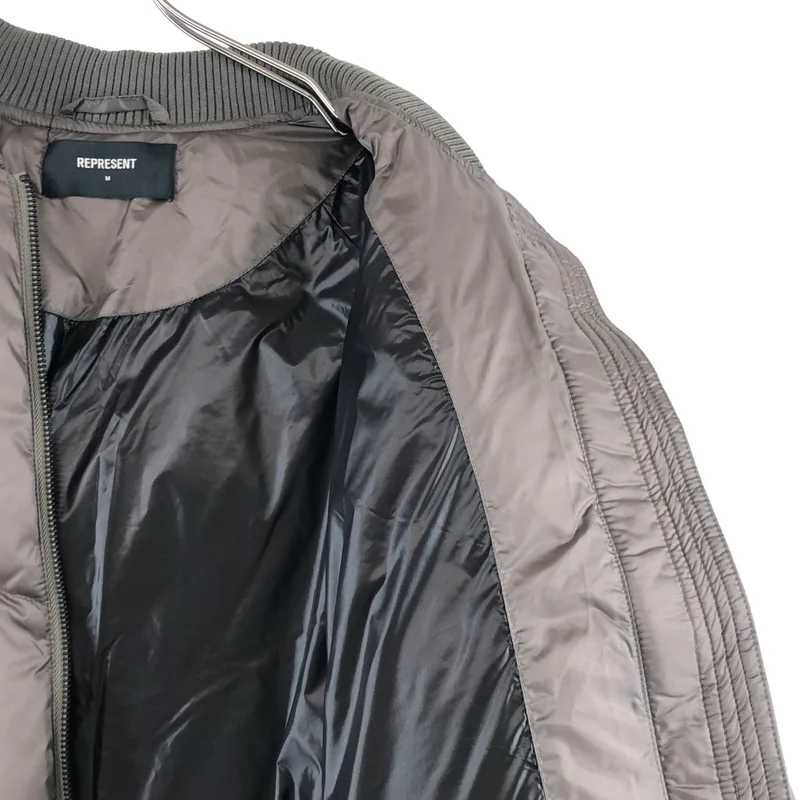 REPRESENT / リプレゼント | DOWN BOMBER JACKET / ダウン ボンバージャケット | M | メンズ