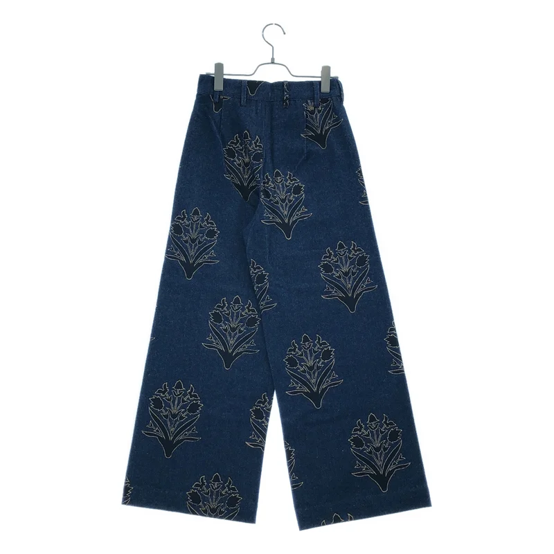 SZ Blockprints / エスゼットブロックプリント | デニム ディスコパンツ | S | レディース