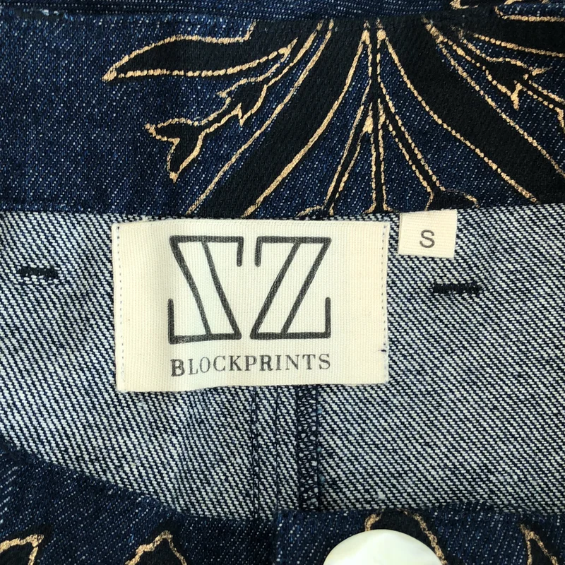 SZ Blockprints / エスゼットブロックプリント | デニム ディスコパンツ | S | レディース