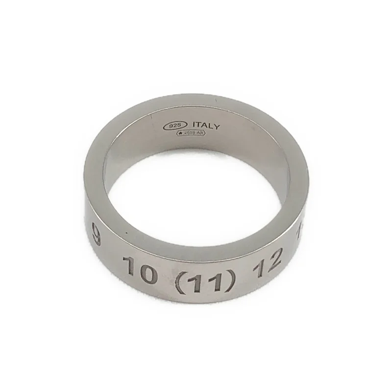 Maison Margiela / メゾンマルジェラ | ナンバリング ロゴ リング | 6 | メンズ