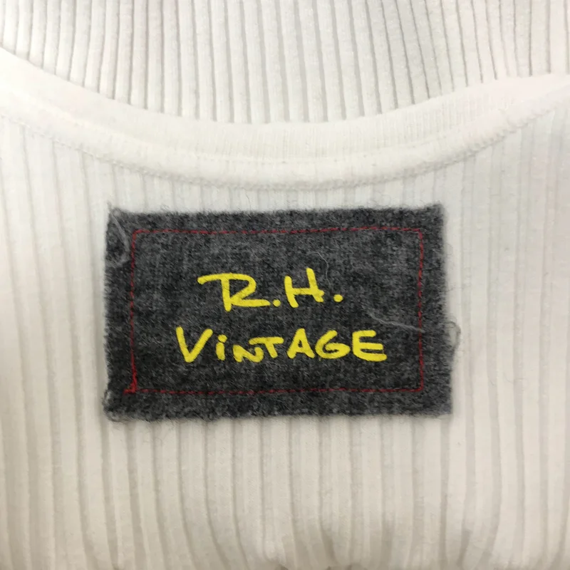 R.H.VINTAGE / ロンハーマンヴィンテージ | コットン リブ タンクトップ カットソー | XS | レディース