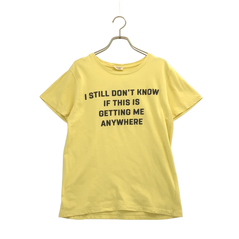 CELINE / セリーヌ | 2020SS | × David Kramer / テキストプリント Tシャツ | M | メンズ