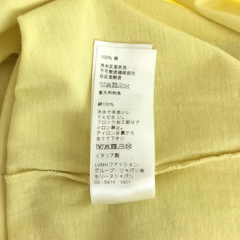 CELINE / セリーヌ | 2020SS | × David Kramer / テキストプリント Tシャツ | M | メンズ