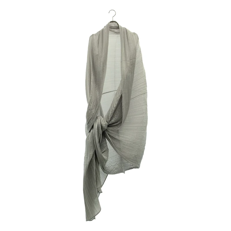 PLEATS PLEASE ISSEY MIYAKE / プリーツプリーズイッセイミヤケ | BASIC MADAME-T / 大判 ストール 羽織り |