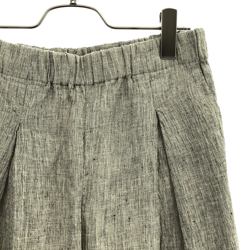 evam eva / エヴァムエヴァ | linen cotton tuck pants パンツ E241T153 | 2 | レディース