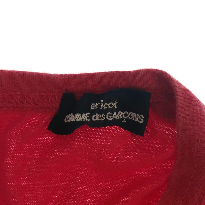 tricot COMME des GARCONS / トリココムデギャルソン | 2013AW | スパンコール パッチ 七部袖 カットソー |