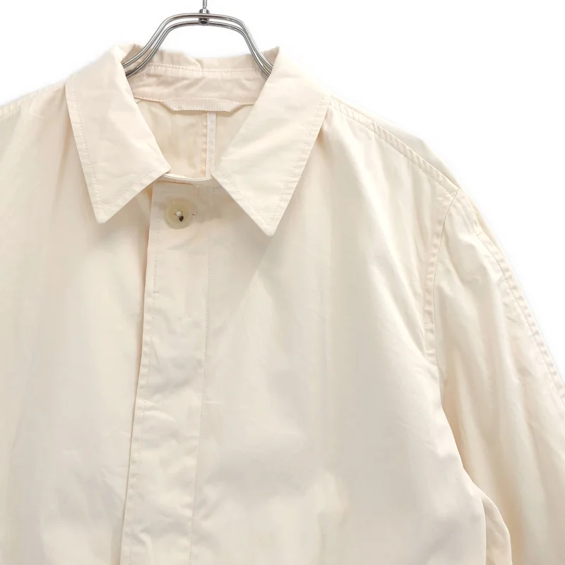 MAISON KITSUNE / メゾンキツネ | コットン チンストラップ オーバーコート | S | メンズ