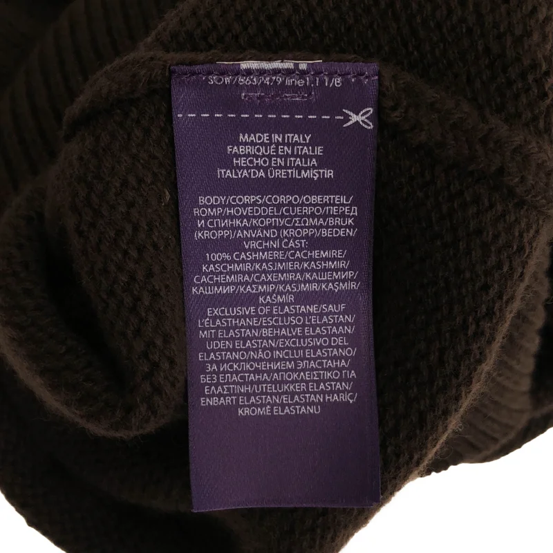 RALPH LAUREN PURPLE LABEL / ラルフローレンパープルレーベル | カシミヤ100% タートルネックニット | S | レディース