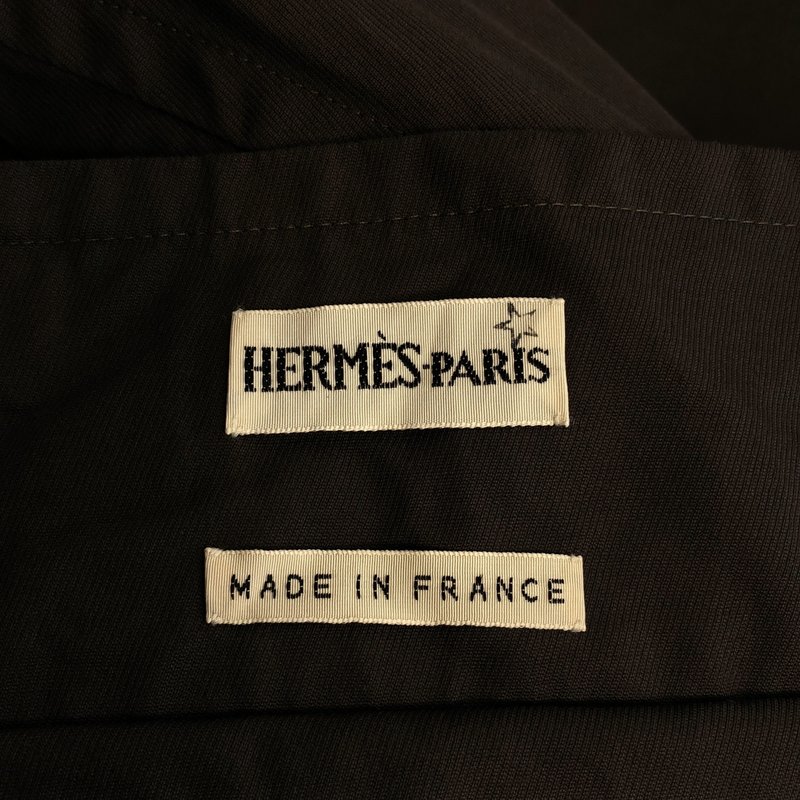 HERMES / エルメス | リバーシブル ステンカラーコート | 36 | メンズ