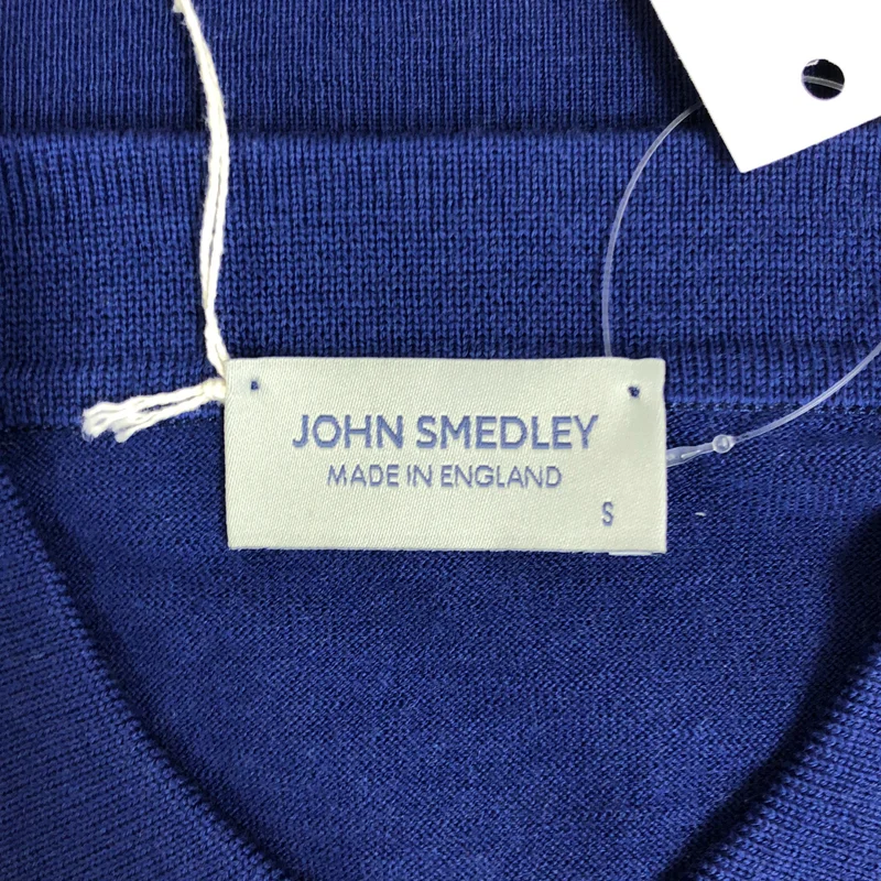 JOHN SMEDLEY / ジョンスメドレー | メリノウール 半袖 ニットポロシャツ | S | メンズ