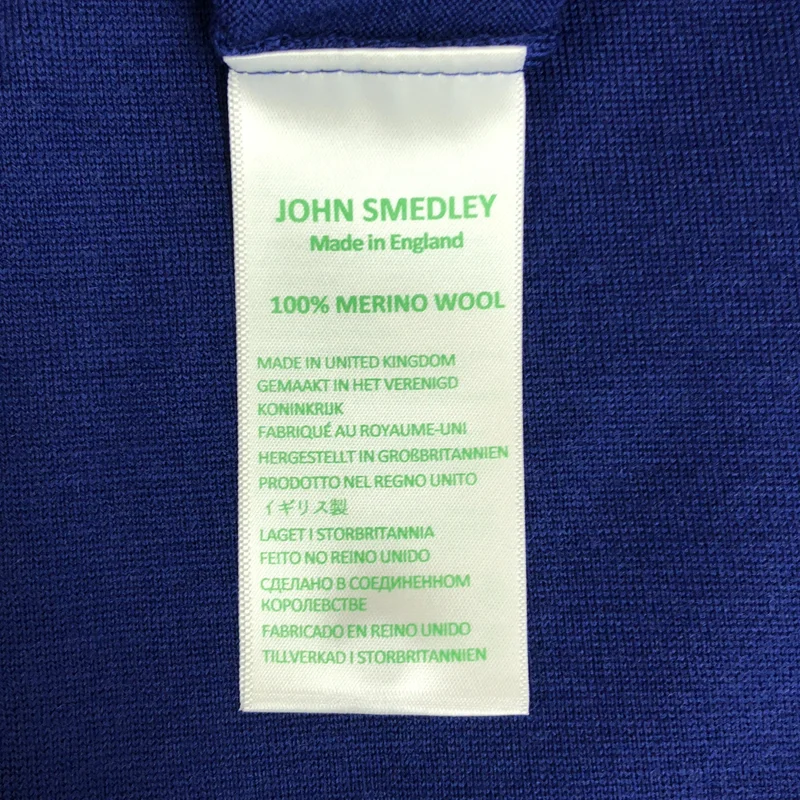 JOHN SMEDLEY / ジョンスメドレー | メリノウール 半袖 ニットポロシャツ | S | メンズ