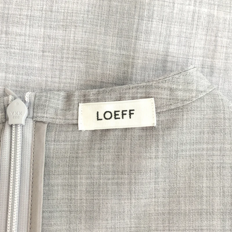 LOEFF / ロエフ | トロピカルウール アメリカンスリーブ ブラウス 8816-2-000005 |