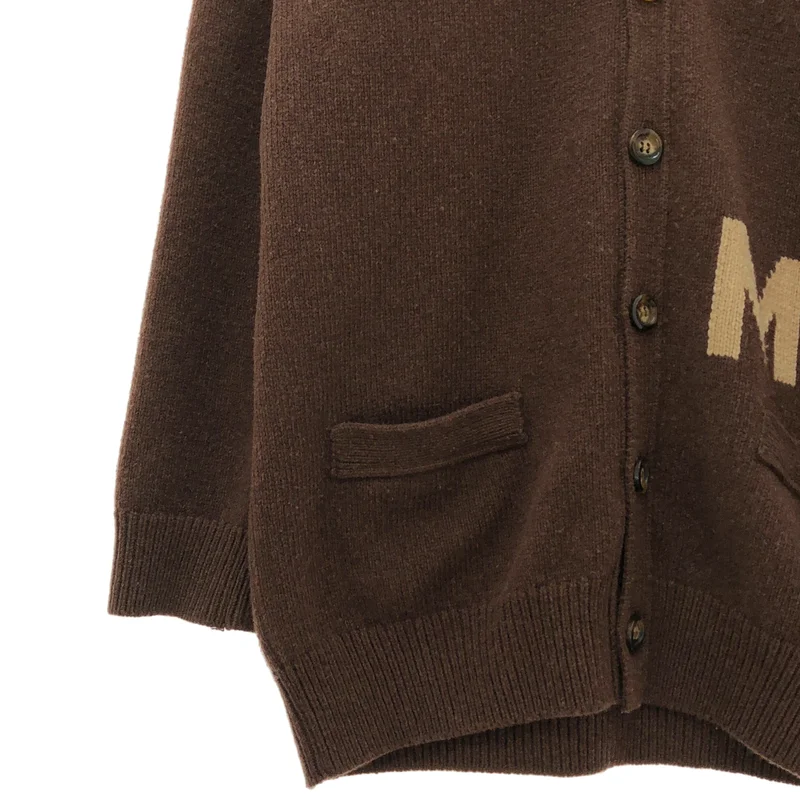 MARC JACOBS / マークジェイコブス | オーバーサイズ ニット カーディガン | M | レディース