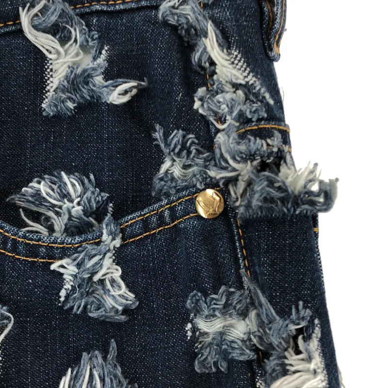 Vivienne Westwood ANGLOMANIA / ヴィヴィアンウエストウッドアングロマニア | 1990s | カット＆スラッシュ ストレートデニムパンツ | 32 | メンズ