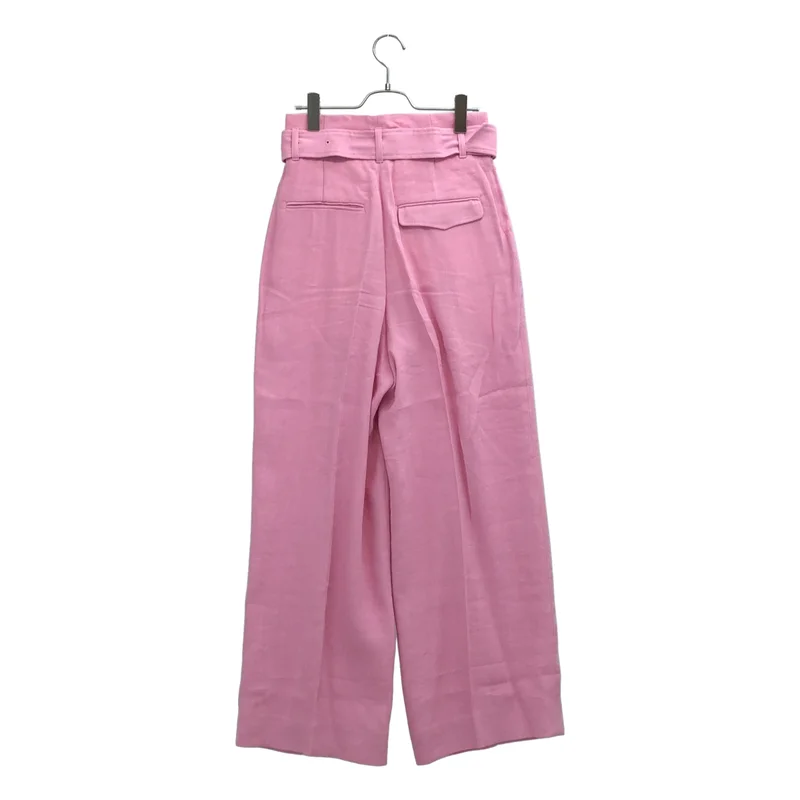BEIGE， / ベイジ | ベルテッド ワイドパンツ | 2 | レディース