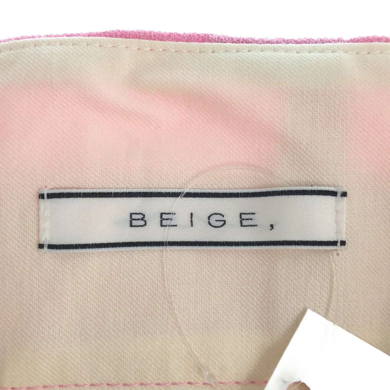 BEIGE， / ベイジ | ベルテッド ワイドパンツ | 2 | レディース