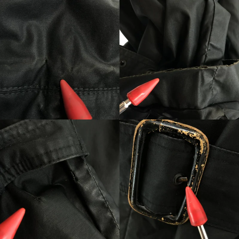 RAF SIMONS / ラフシモンズ | 2001AW | RIOT期 オイルドコーティング ステンカラーコート |