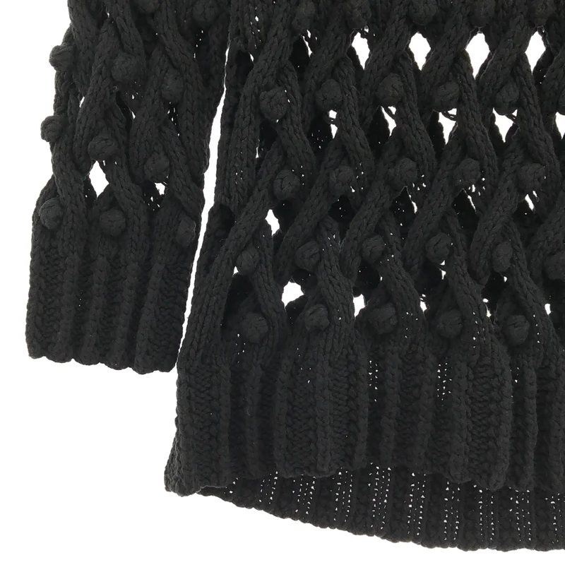 ALEXANDER WANG / アレキサンダーワン | オーバーサイズ ローゲージニット | XS | レディース