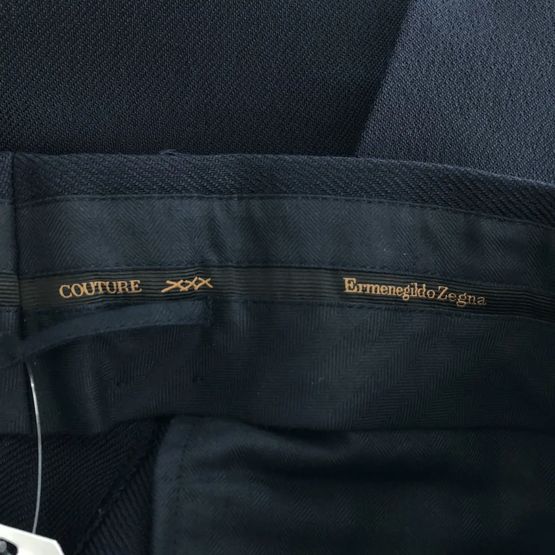 Ermenegildo Zegna / エルメネジルドゼニア | COUTURE ウール シルク 2タック テーパードスラックス | 46 | メンズ