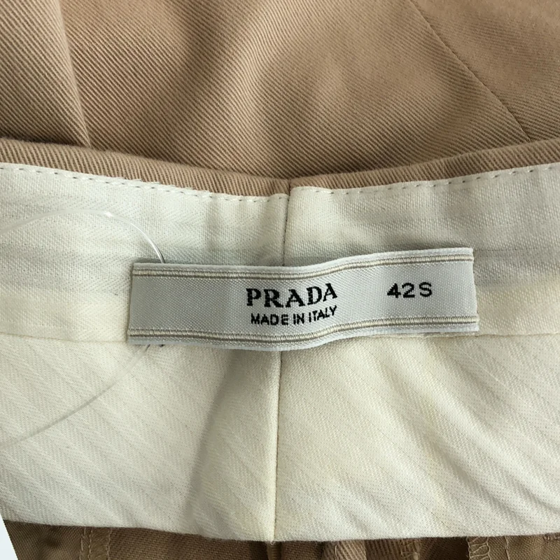 PRADA / プラダ | チノ ブーツカット フレアパンツ | 42S | レディース
