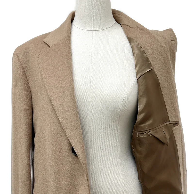BARNEYS NEWYORK / バーニーズニューヨーク | Loro Piana / ロロピアーナ カシミヤ チェスターコート | 48 | メンズ