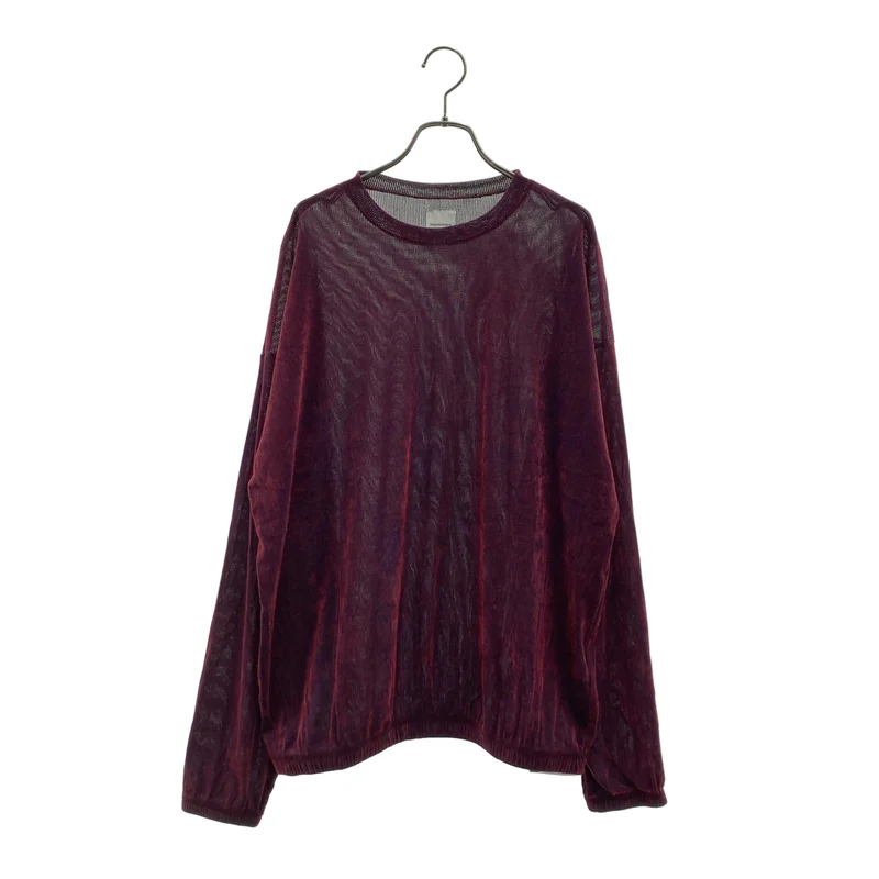 Sasquatchfabrix. / サスクワッチファブリックス | MESH VELOUR L/S SMOCK カットソー | L | メンズ