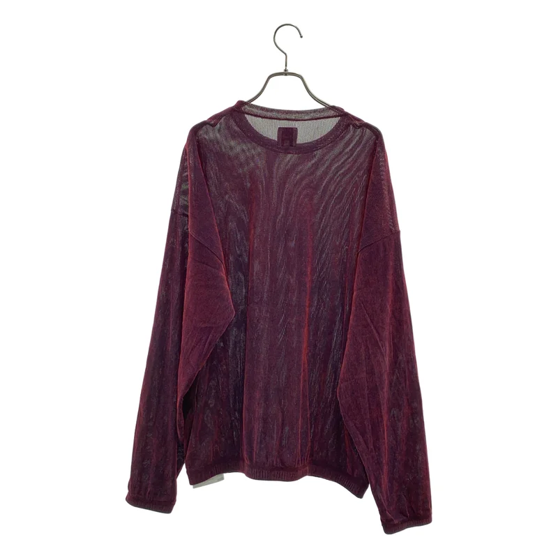 Sasquatchfabrix. / サスクワッチファブリックス | MESH VELOUR L/S SMOCK カットソー | L | メンズ