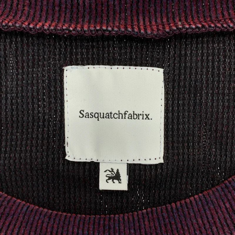 Sasquatchfabrix. / サスクワッチファブリックス | MESH VELOUR L/S SMOCK カットソー | L | メンズ