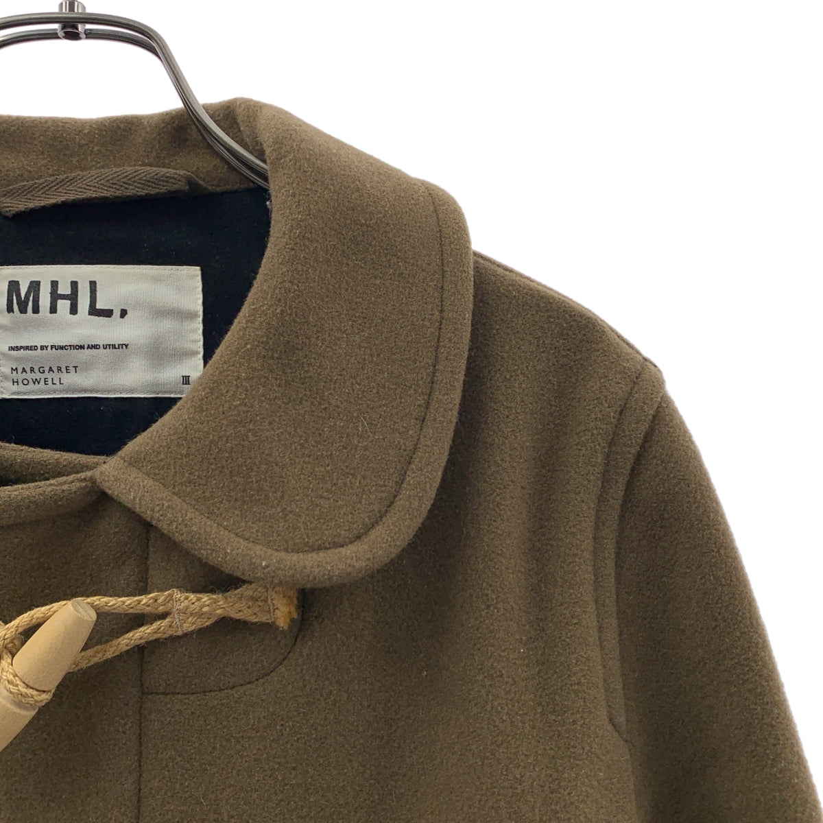 MHL. / エムエイチエルマーガレットハウエル | ウール 丸襟 ダッフル