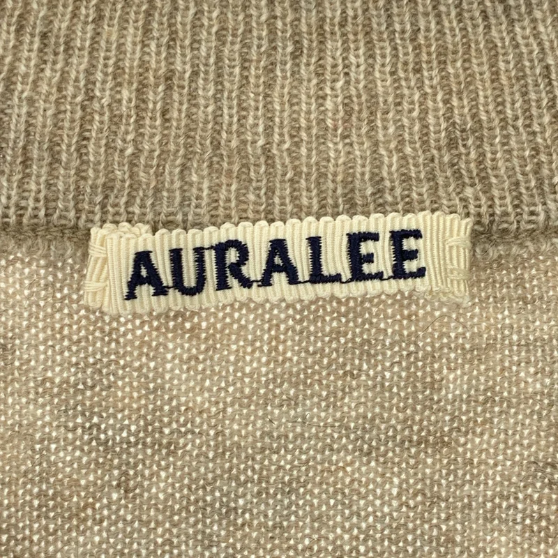 AURALEE / オーラリー | 2023SS | カシミヤ シルク Vネック ニット | 1 | レディース