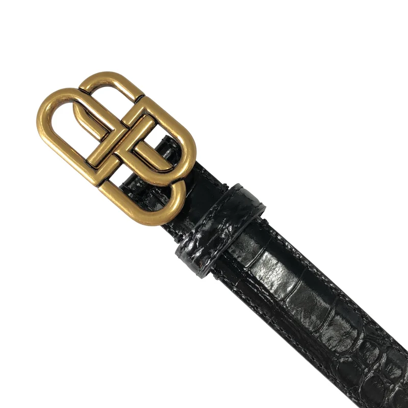BALENCIAGA / バレンシアガ | BBロゴ ベルト 581690 | 75 | その他