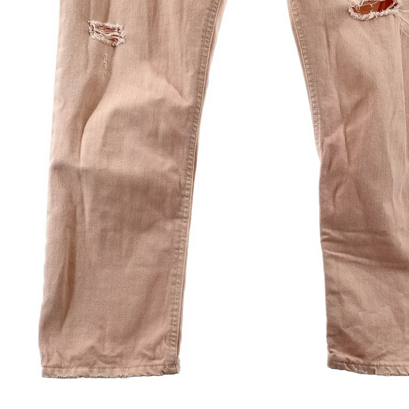 Acne Studios / アクネストゥディオズ | POP PINK TRASH ダメージ加工 デニムパンツ | 34 | レディース
