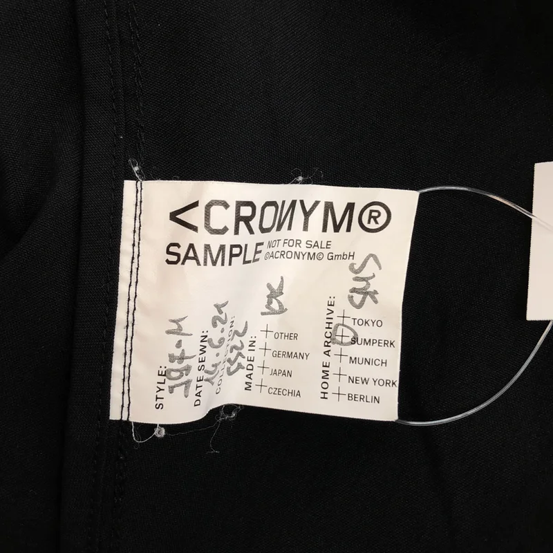 ACRONYM / アクロニウム | 2022SS | LIGHTSHELL NYLON STRETCH CONTOUR JACKET / ライトシェル ナイロンストレッチ コンツアージャケット | M | メンズ