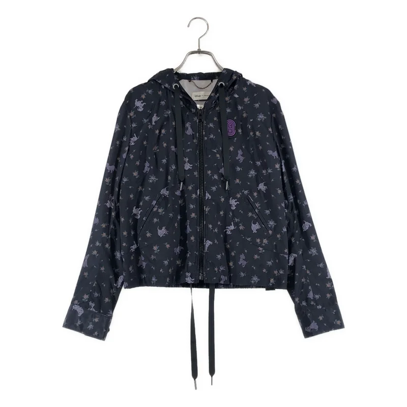 COACH / コーチ | × Disney / ディズニー 101匹わんちゃん 総ロゴ ジップ ジャケット フーディ | 0 | レディース