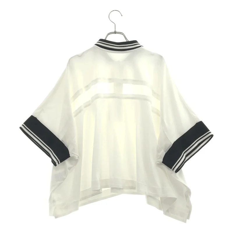 sacai / サカイ | Pique Polo Shirt ポロシャツ_半袖 22-05980 | 3 | レディース