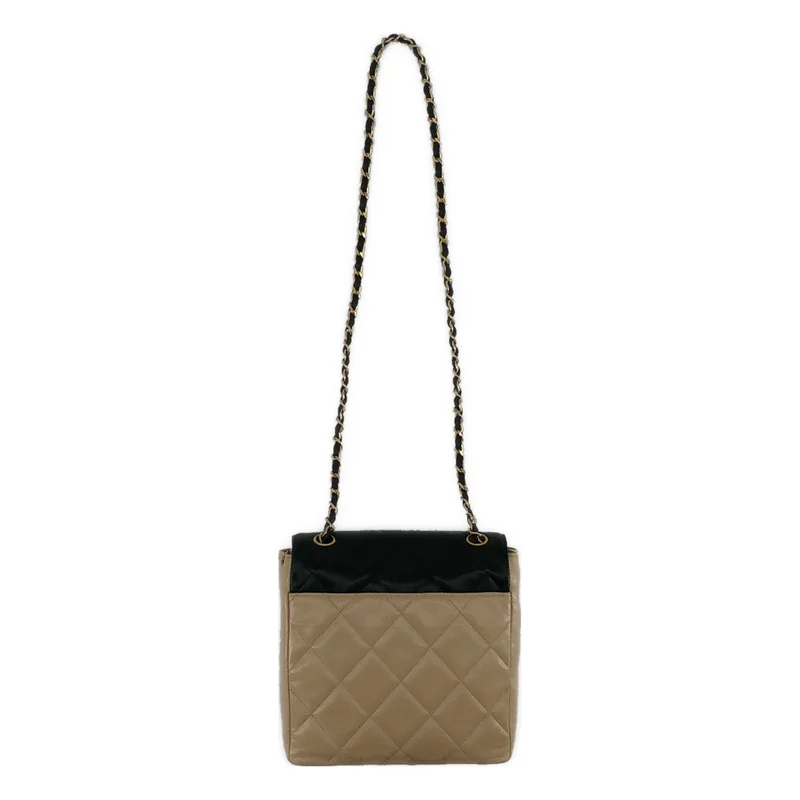 CHANEL / シャネル | ラムスキン マトラッセ チェーン バッグ |