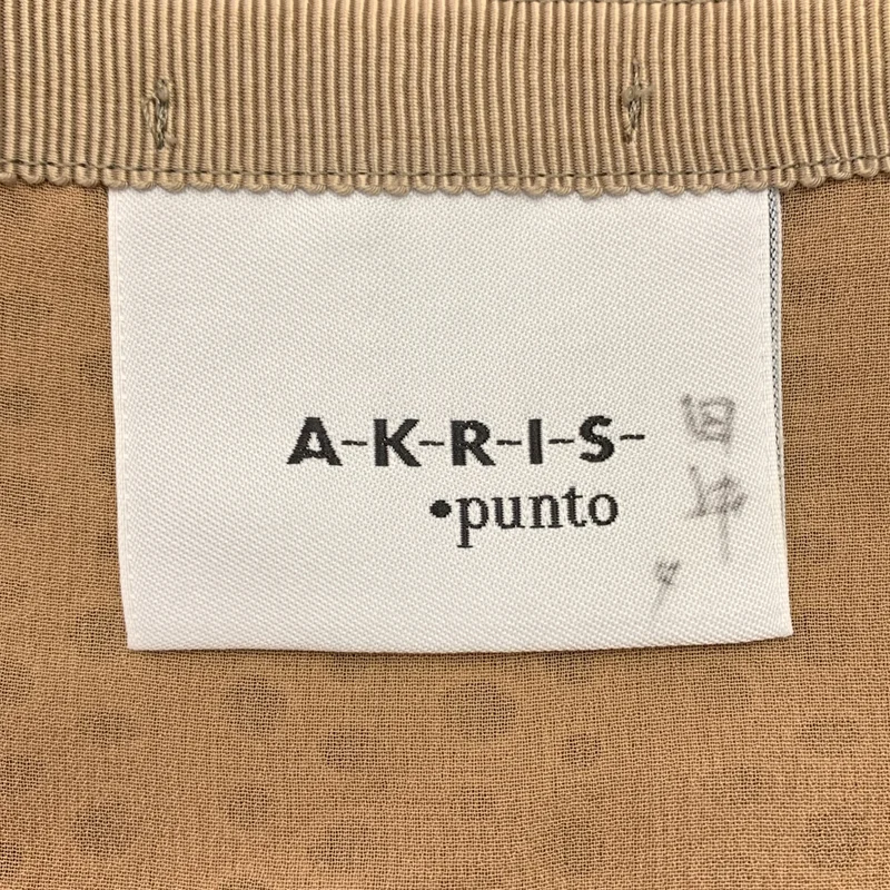 Akris punto / アクリスプント | パンチング プリーツ スカート / 裏地付き |