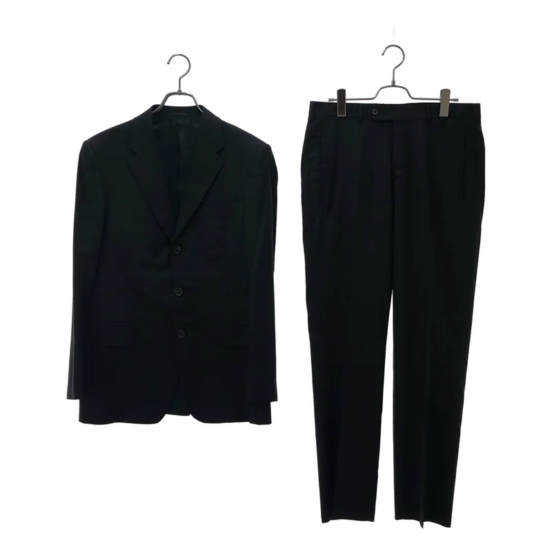 PRADA / プラダ | セットアップ / ウール シルク 3B テーラードジャケット / スラックス | 46S | メンズ