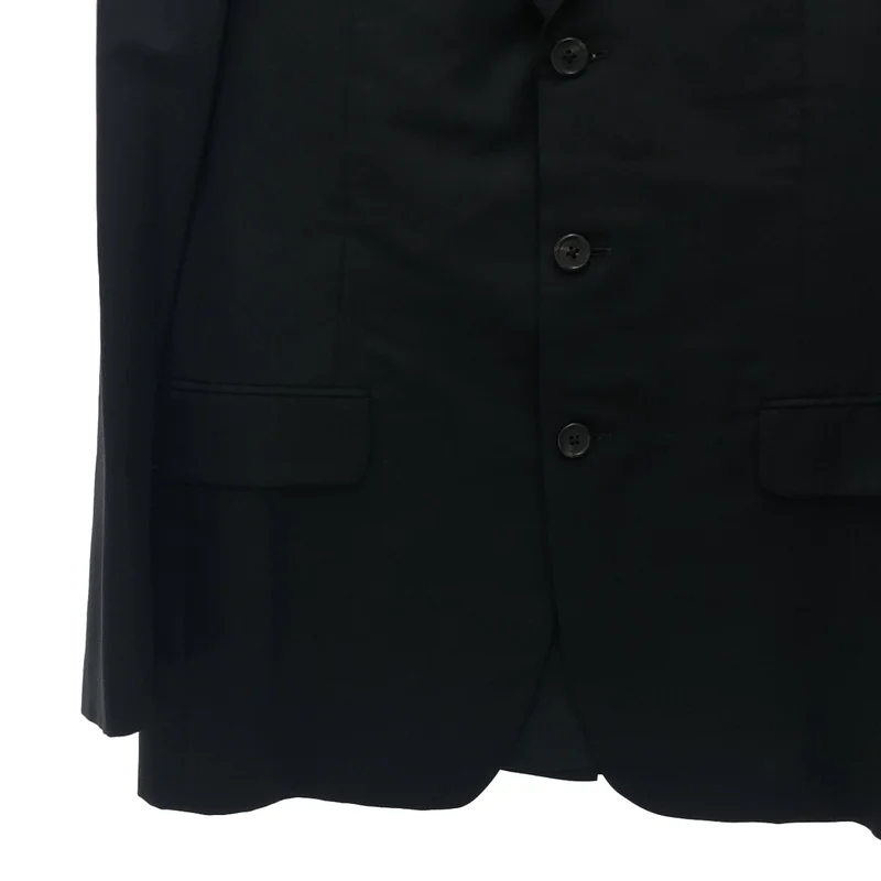 PRADA / プラダ | セットアップ / ウール シルク 3B テーラードジャケット / スラックス | 46S | メンズ