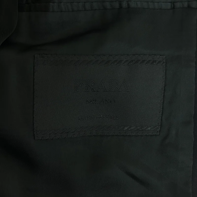 PRADA / プラダ | セットアップ / ウール シルク 3B テーラードジャケット / スラックス | 46S | メンズ