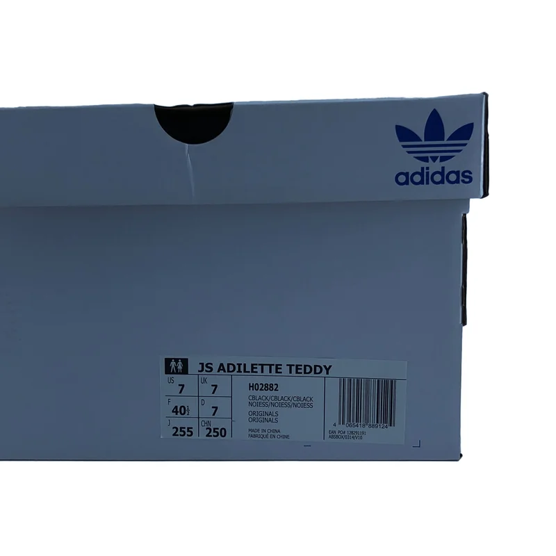 adidas / アディダス | × JEREMY SCOTTJS / ジェレミースコット / ADILETTE TEDDY / アディレッタ テディベア レザーサンダル | 25.5 | メンズ