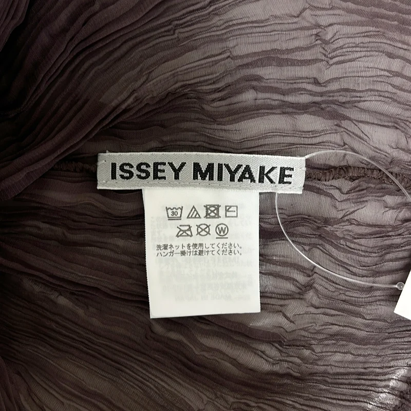 ISSEY MIYAKE / イッセイミヤケ | プリーツ ハイネック トップス | 2 | レディース