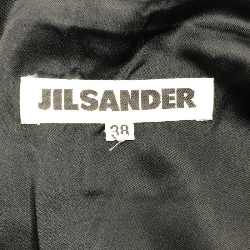 JIL SANDER / ジルサンダー | ラムレザー シングルジャケット | 38 | レディース