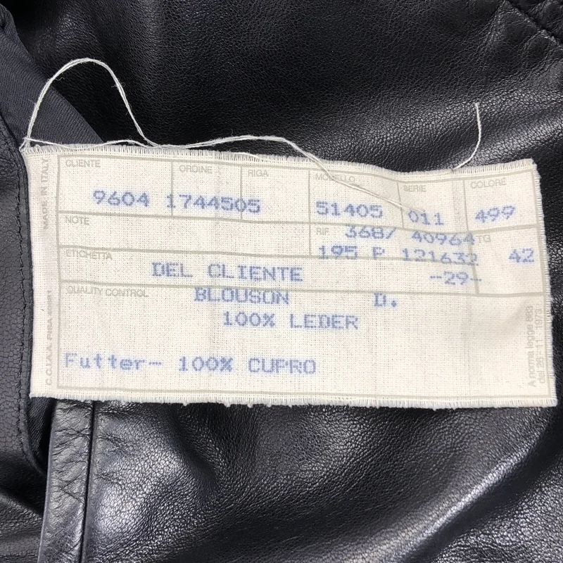 JIL SANDER / ジルサンダー | ラムレザー シングルジャケット | 38 | レディース