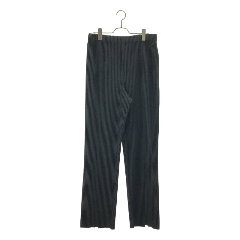 HOMME PLISSE ISSEY MIYAKE / オムプリッセイッセイミヤケ | 2024AW | プリーツ スリット イージーパンツ | 3 | メンズ