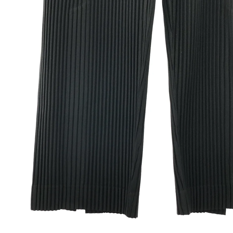 HOMME PLISSE ISSEY MIYAKE / オムプリッセイッセイミヤケ | 2024AW | プリーツ スリット イージーパンツ | 3 | メンズ