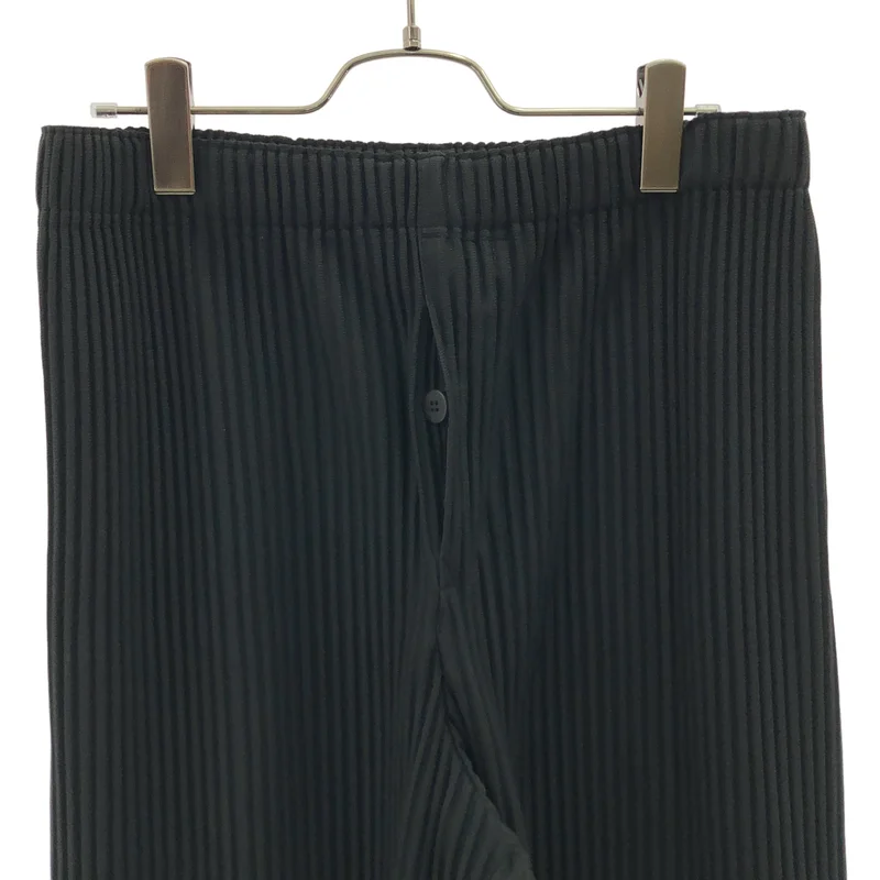 HOMME PLISSE ISSEY MIYAKE / オムプリッセイッセイミヤケ | 2024AW | プリーツ スリット イージーパンツ | 3 | メンズ