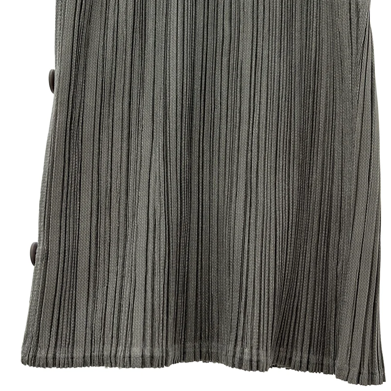 PLEATS PLEASE ISSEY MIYAKE / プリーツプリーズイッセイミヤケ | プリーツ サイドボタン パンツ PP63-JF792 | 3 | レディース