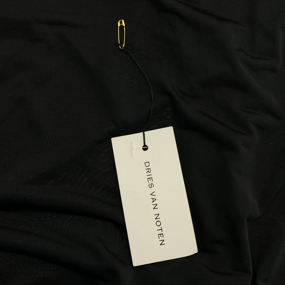 【美品】  DRIES VAN NOTEN / ドリスヴァンノッテン | 2023SS | ラッフルフリル ブラウス | 36 | ブラック | レディース DRIES VAN NOTEN / ドリスヴァンノッテン | 2023SS | ラッフルフリル